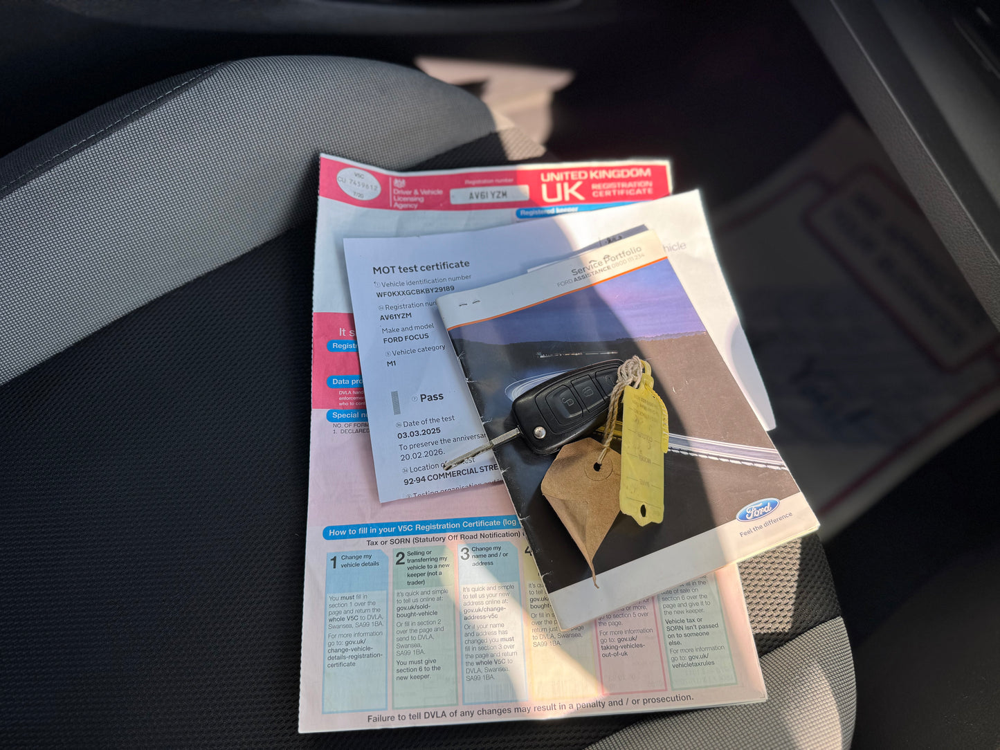 Ford Focus 1.6 Zetec 2012