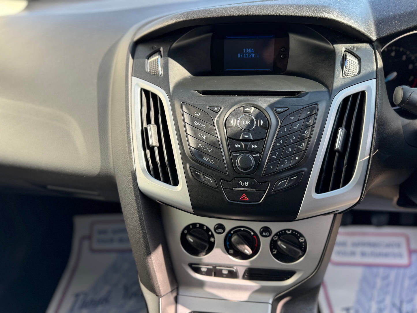 Ford Focus 1.6 Zetec 2012