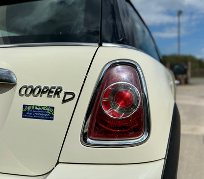 Mini Cooper 1.6 D Pepper white 2010